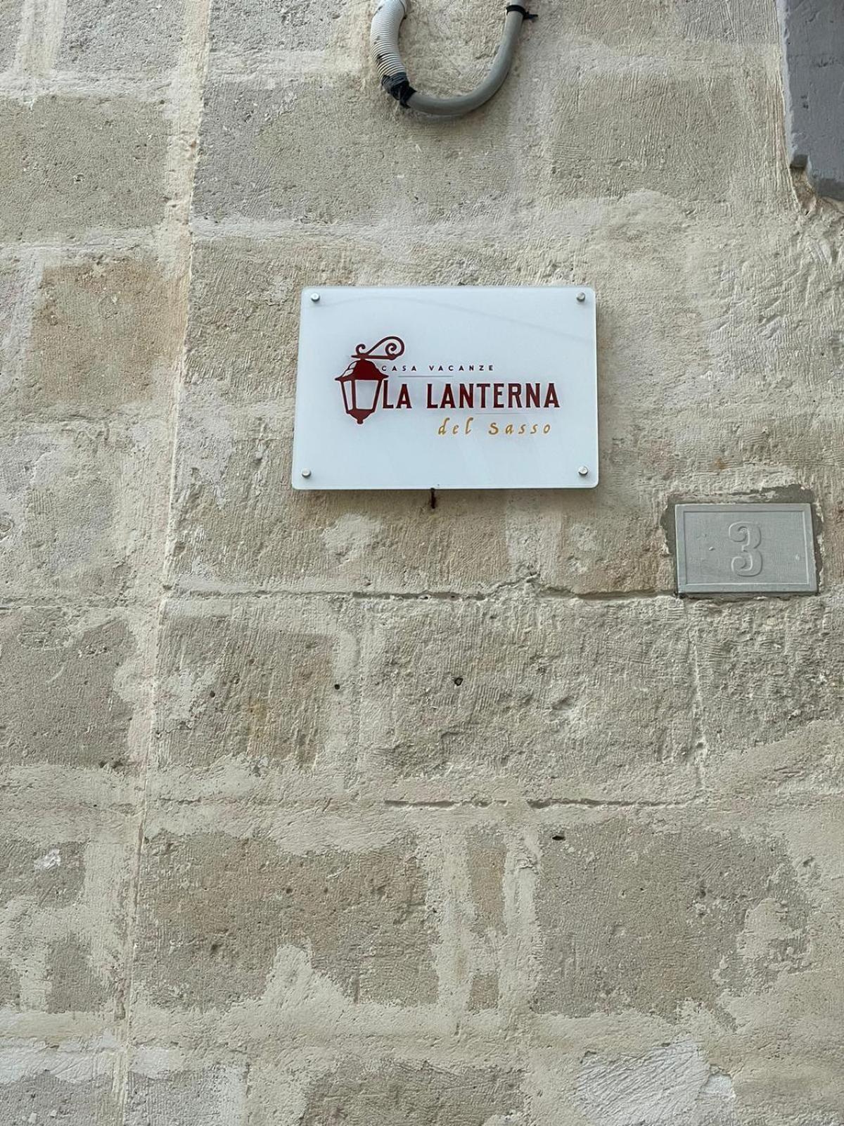 Villa La Lanterna Del Sasso Matera Esterno foto